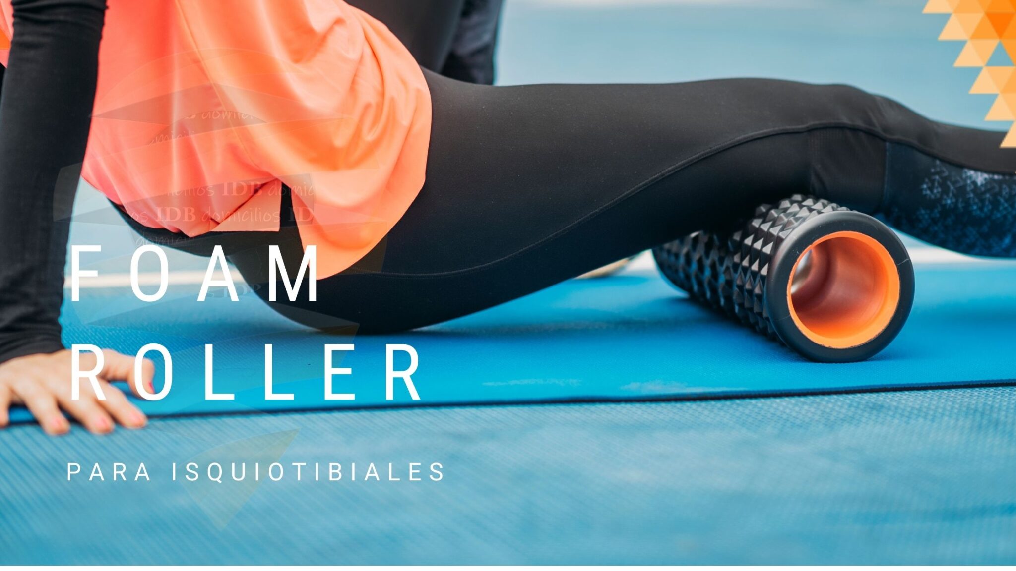 Foam Roller Beneficios y 6 Ejercicios. Fisioterapia a domicilio